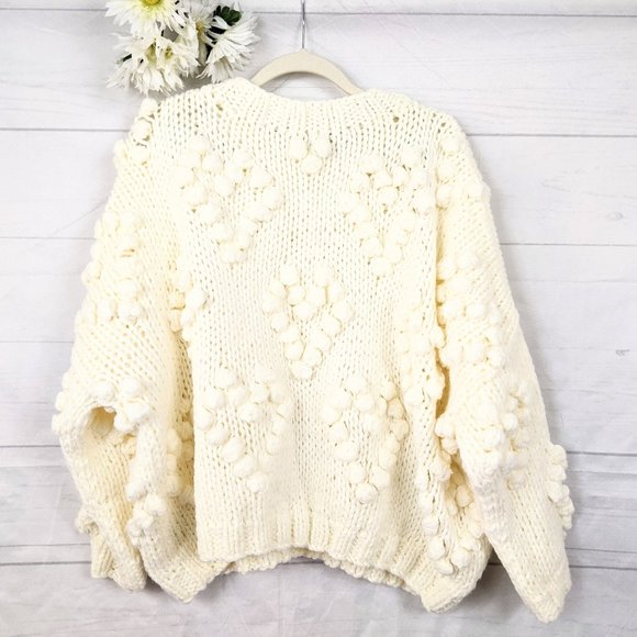 Wishlist Cream Crew Neck Sweater - Picture 8 of 8